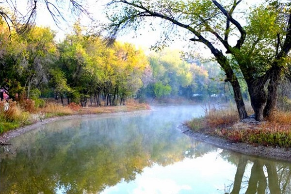 繡針河美景